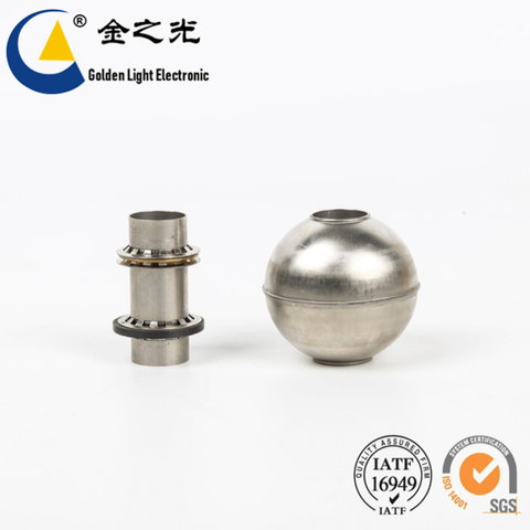 Şamandıra Anahtarı/Yakıt Seviye Sensörü/304 Paslanmaz Çelik İçi Boş Bilya Şamandıra Manyetik Paslanmaz Çelik Şamandıra Bilyası